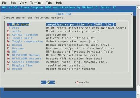 clone boot drive linux